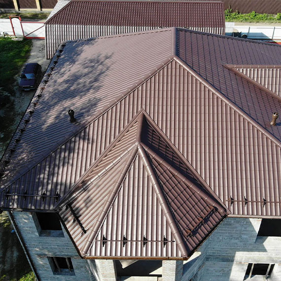 Монтаж сложной крыши и кровли в Юрьевце и Ивановской области